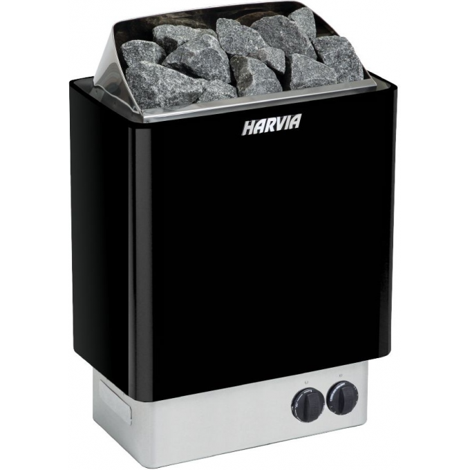 Электрическая печь HARVIA TRENDI 90T Black HBK900230